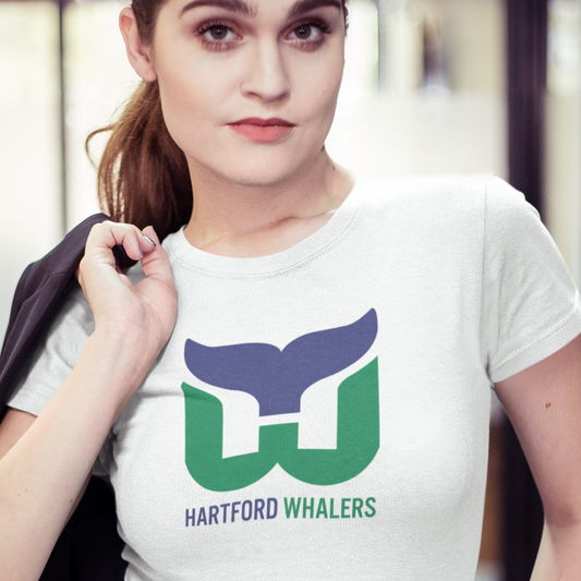 Hartford Whalers Ice Hockey T-Shirt