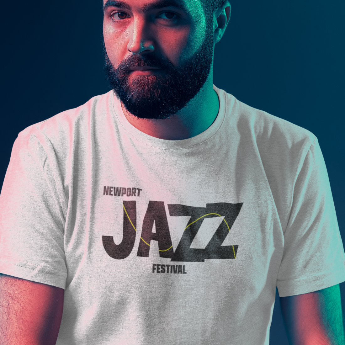 Newport jazz t shirt