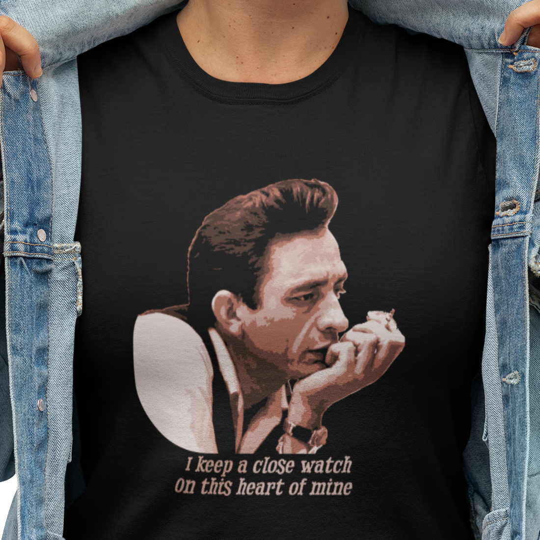 Johnny Cash I Walk the Line t-shirt