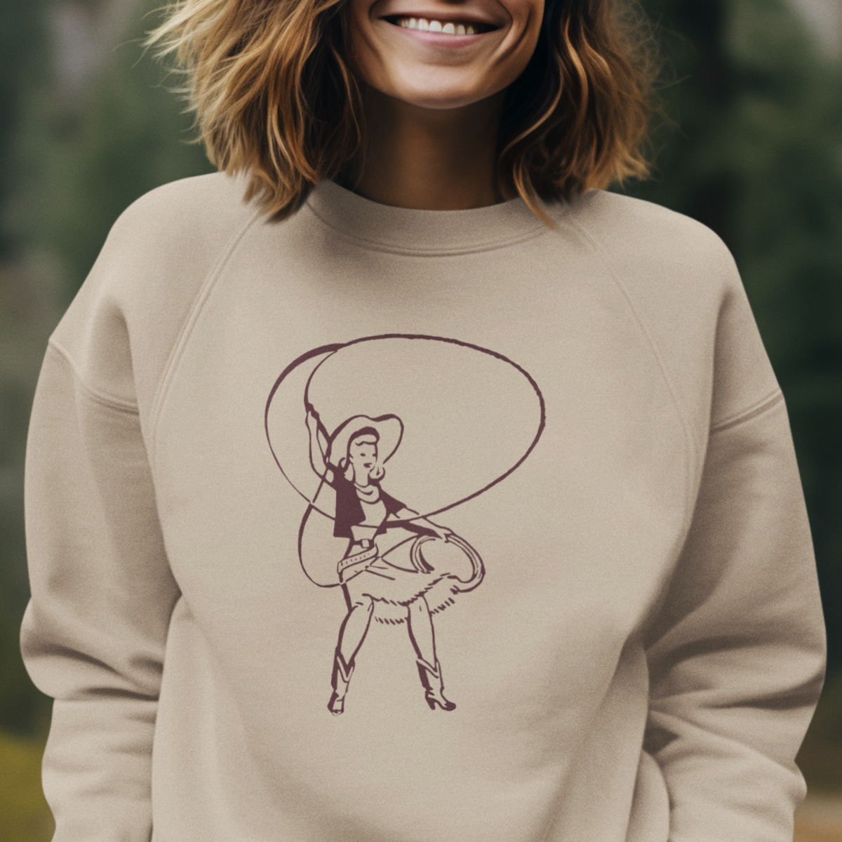 cowgirl sweatshirt