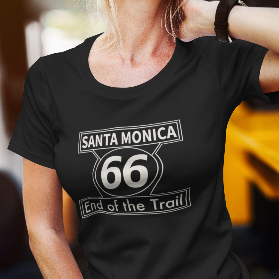 Santa Monica Route 66 t shirt
