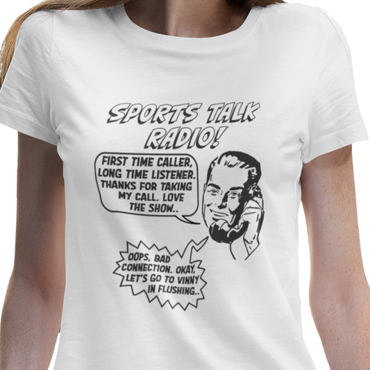 Sports Talk Radio Women's T-Shirt