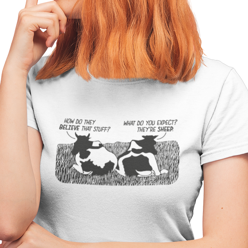 They're Sheep Funny Women's T-Shirt