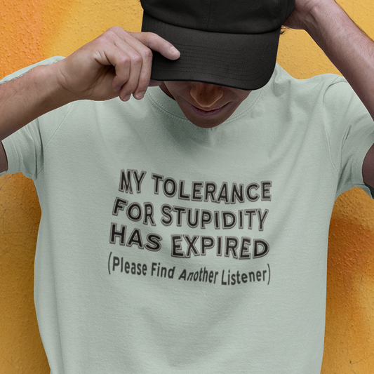 Stupidity t-shirt