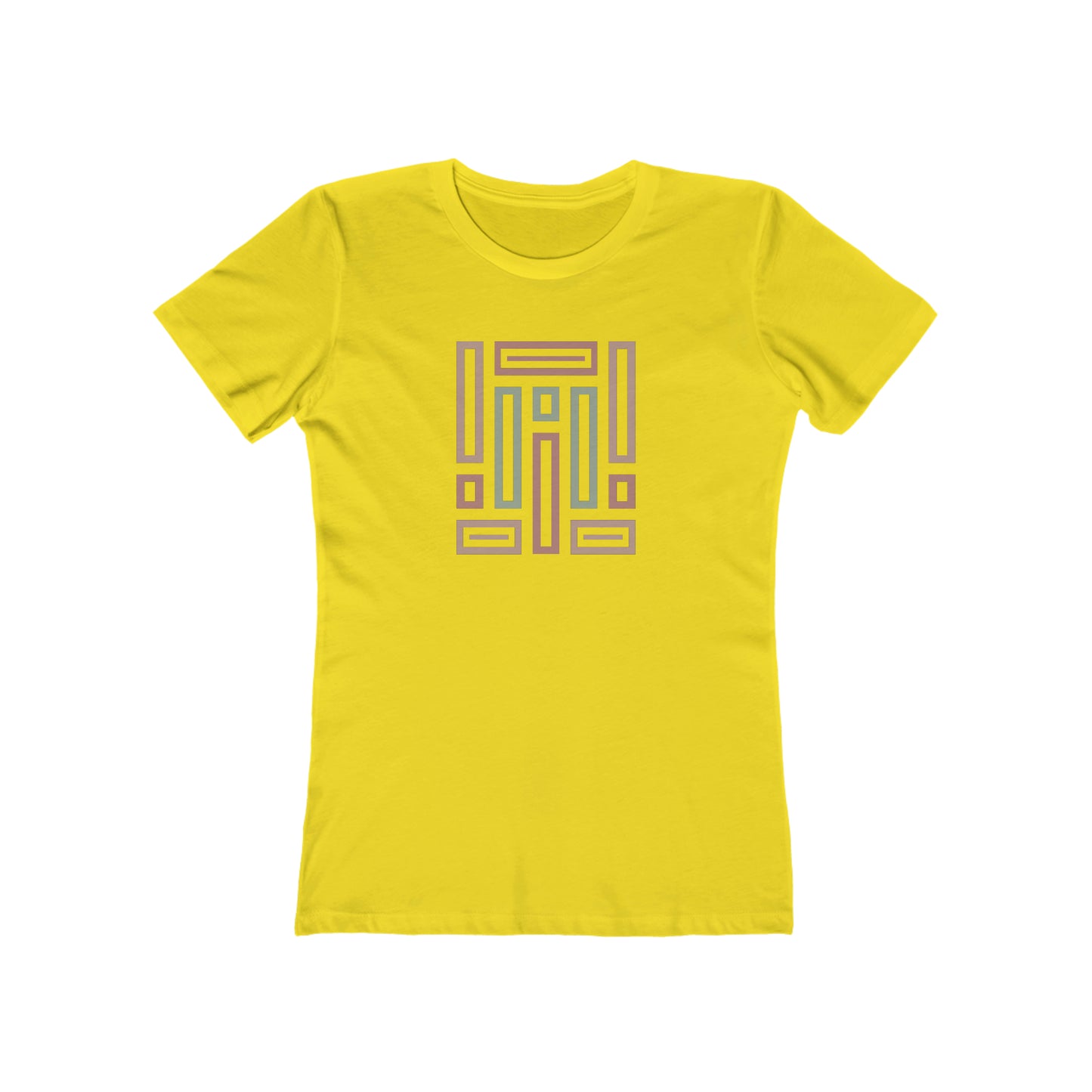 Open Rectangles - Original Graphic Women's T-Shirt