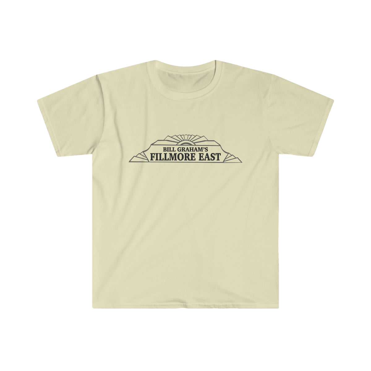 Fillmore East/Allman Bros at the Fillmore - Front/Back Unisex T-Shirt