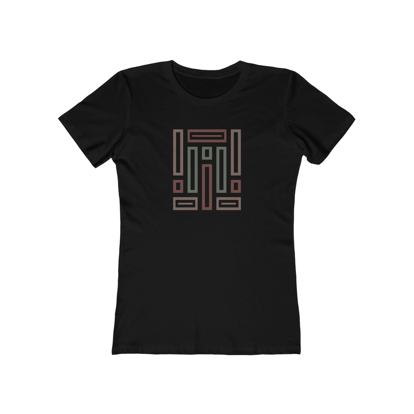 Open Rectangles - Original Graphic Women's T-Shirt