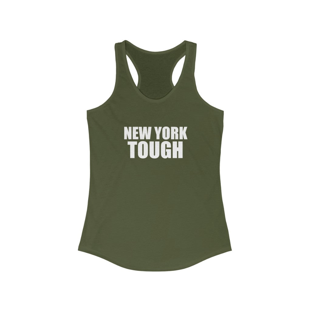 New York Tough - Women's Racerback Tank