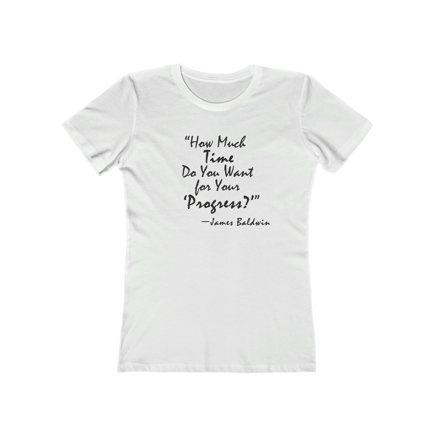 James Baldwin "Progress" - Women's T-Shirt