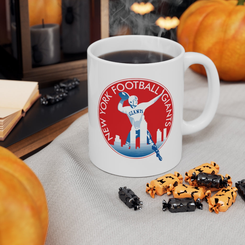 Classic New York Giants Football - Ceramic Mug 11oz
