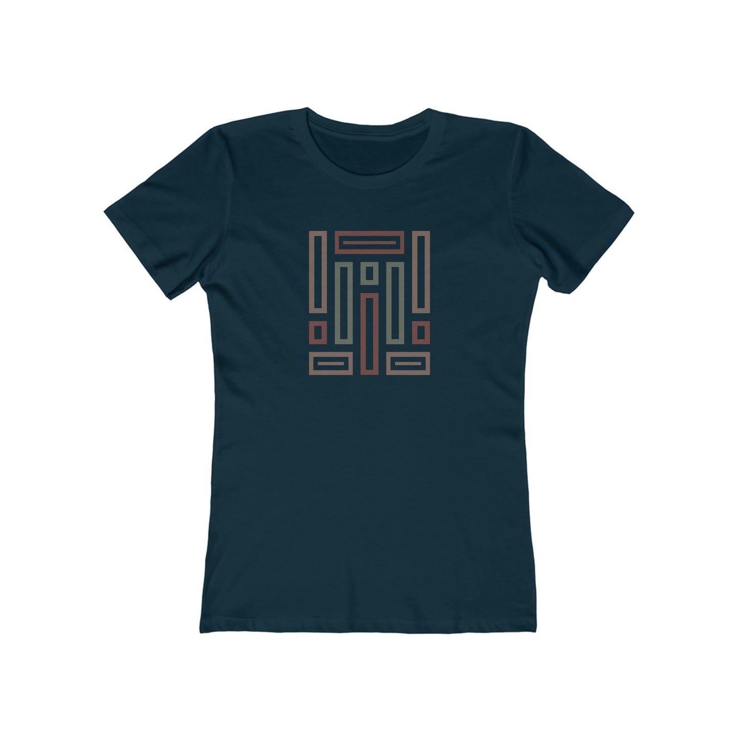 Open Rectangles - Original Graphic Women's T-Shirt