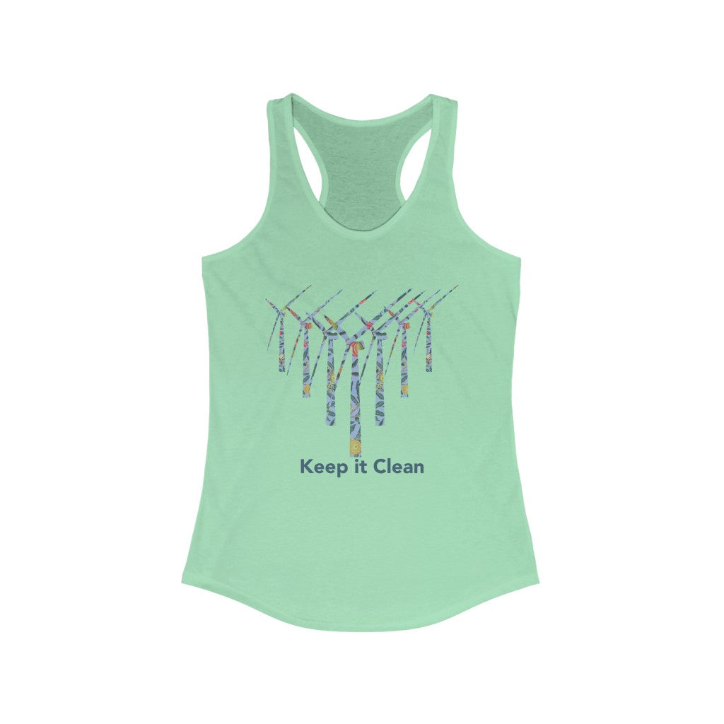 Keep It Clean - Women's Racerback Tank
