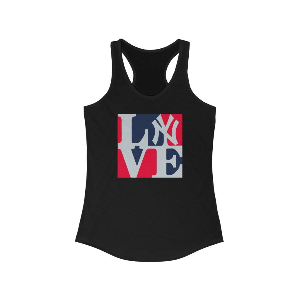 Yankees Love - Women's Racerback Tank