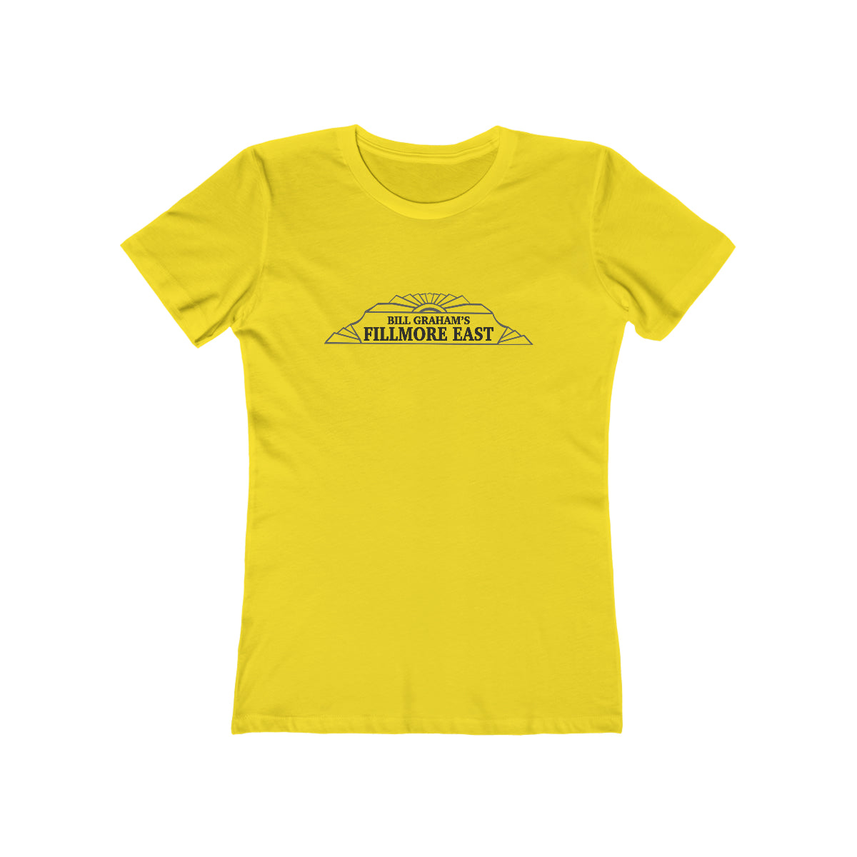 Fillmore East/Allman Bros at the Fillmore - Front/Back Women's T-Shirt