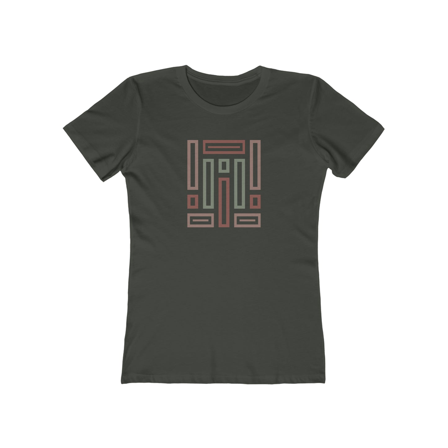 Open Rectangles - Original Graphic Women's T-Shirt