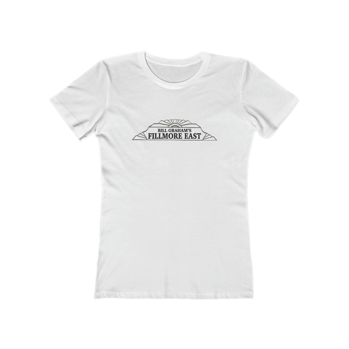 Fillmore East/Allman Bros at the Fillmore - Front/Back Women's T-Shirt
