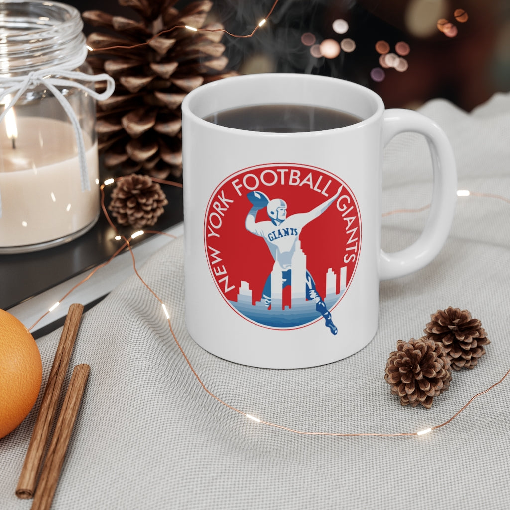 Classic New York Giants Football - Ceramic Mug 11oz