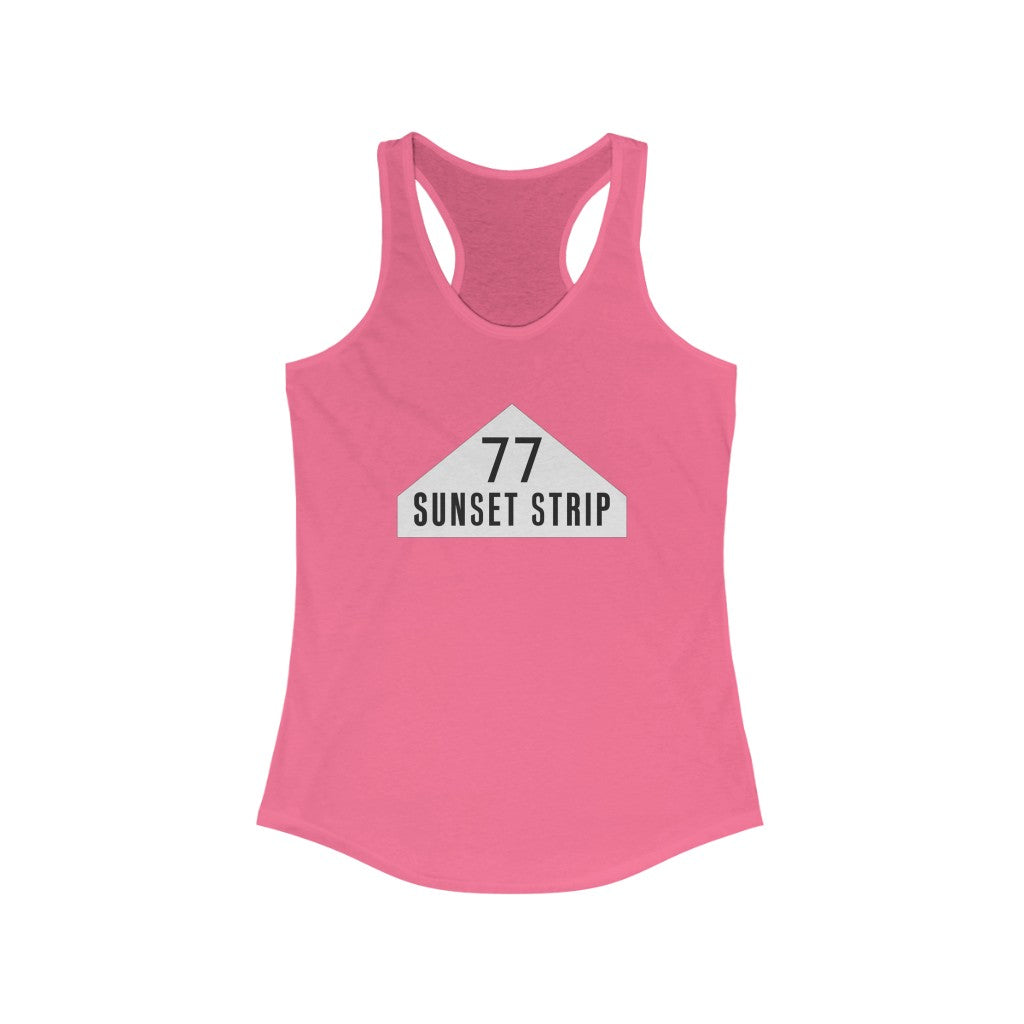 77 Sunset Strip - Women's Racerback Tank