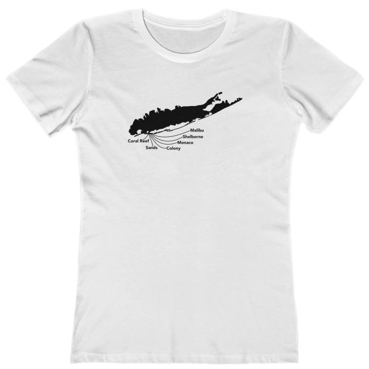 Lido Beach Clubs Women's T-shirt