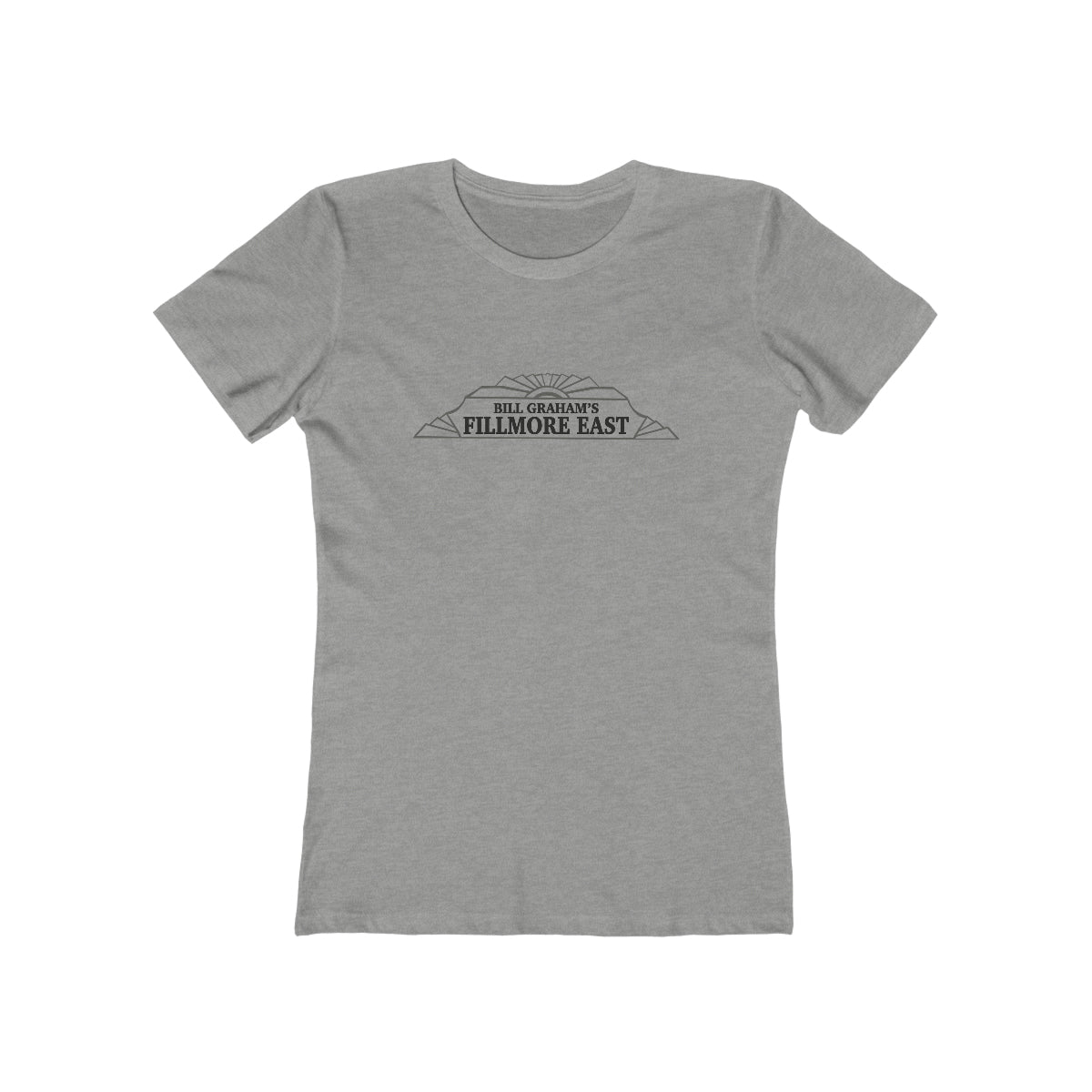 Fillmore East/Allman Bros at the Fillmore - Front/Back Women's T-Shirt