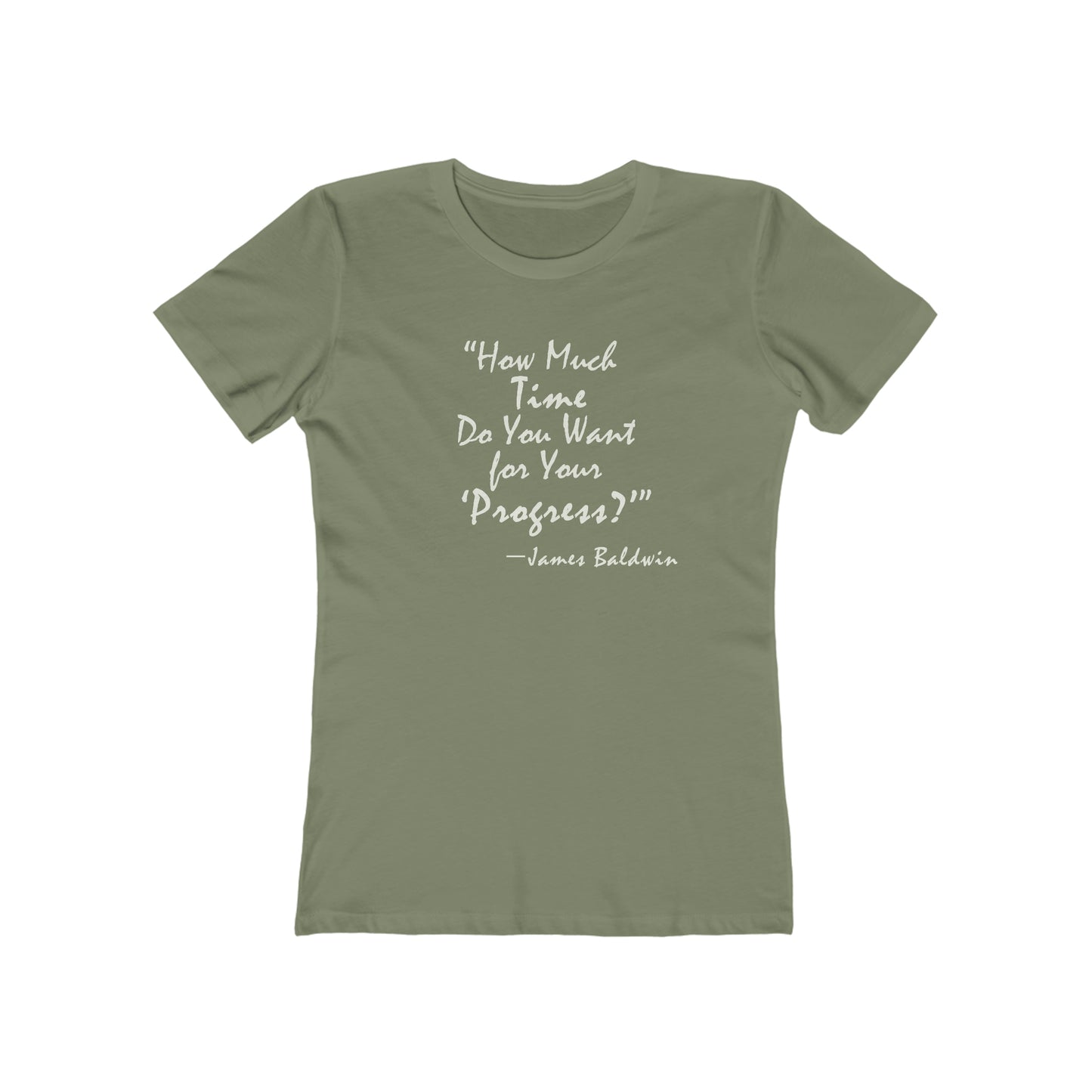 James Baldwin "Progress" - Women's T-Shirt