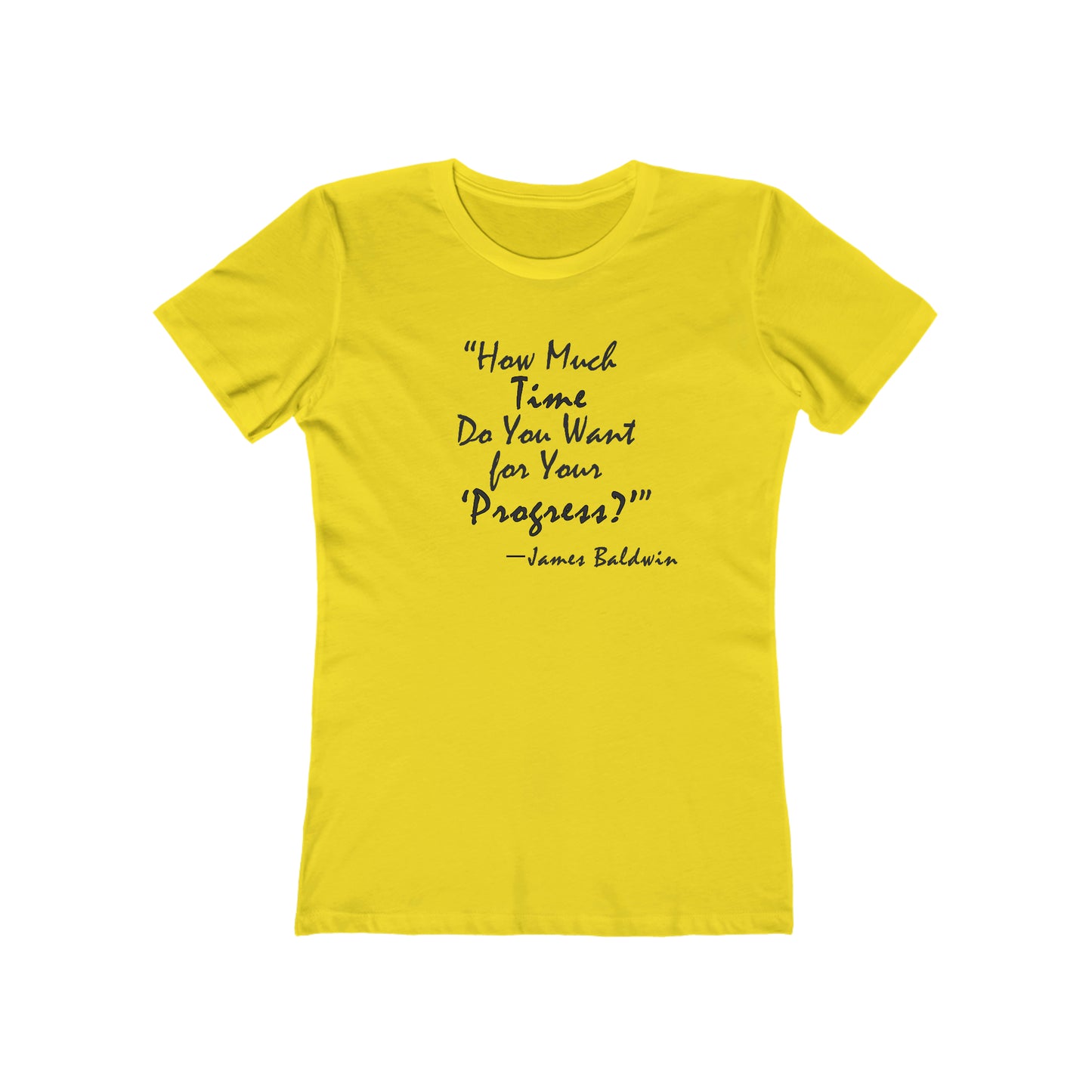 James Baldwin "Progress" - Women's T-Shirt
