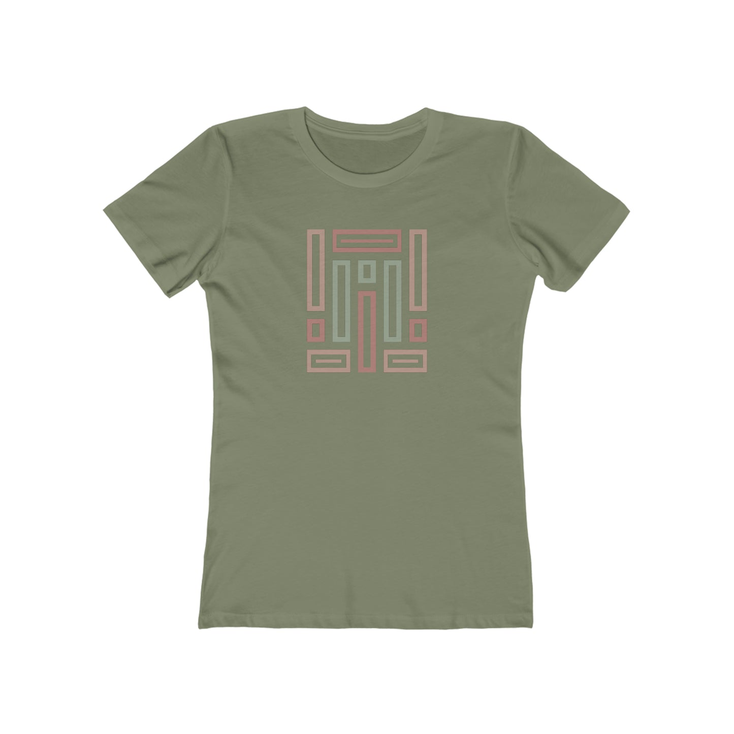 Open Rectangles - Original Graphic Women's T-Shirt