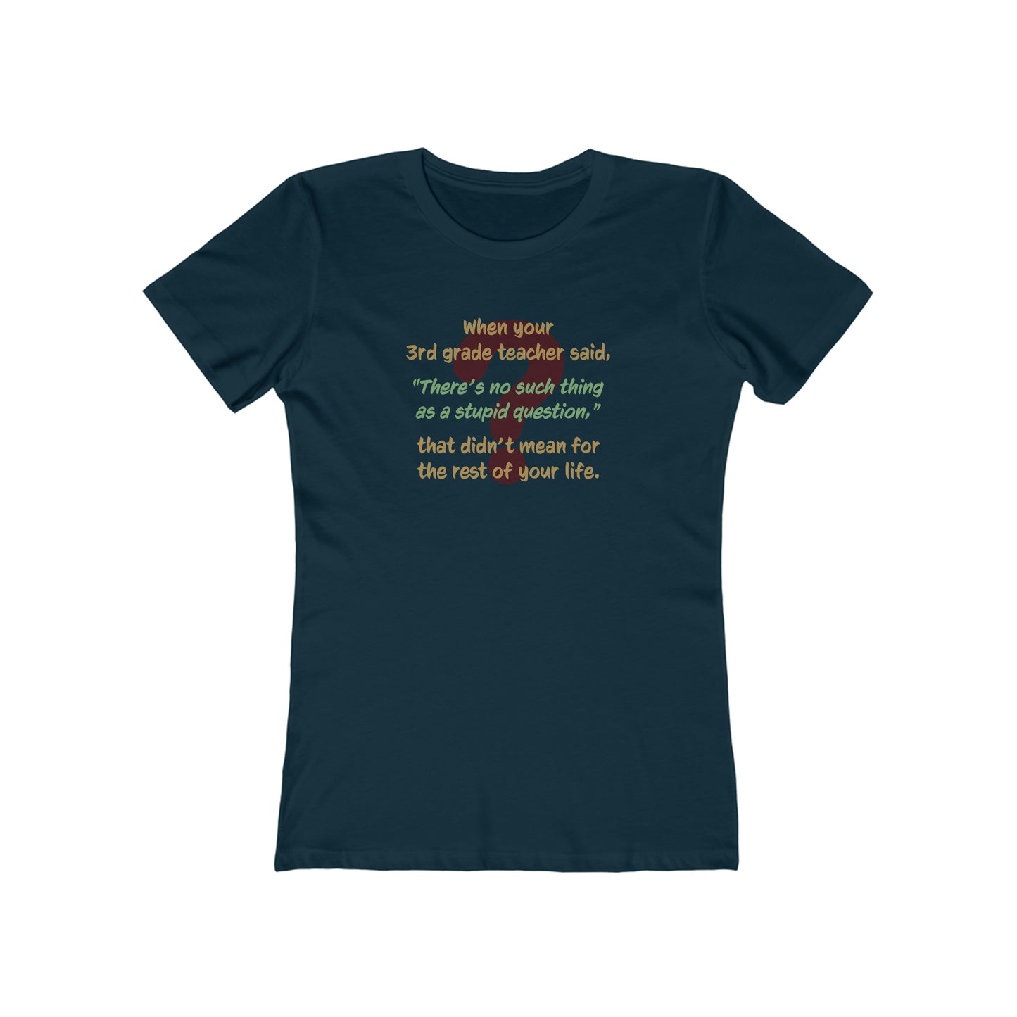 No Such Thing as a Stupid Question - Women's T-Shirt