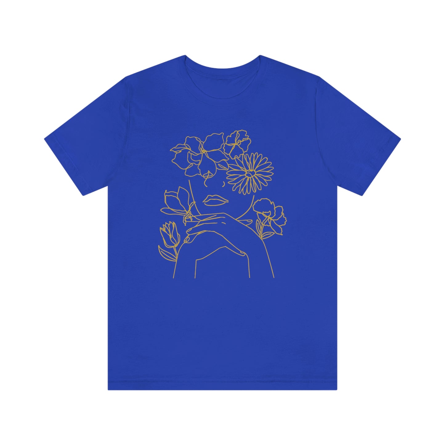 Woman Among the Flowers - Unisex T-Shirt