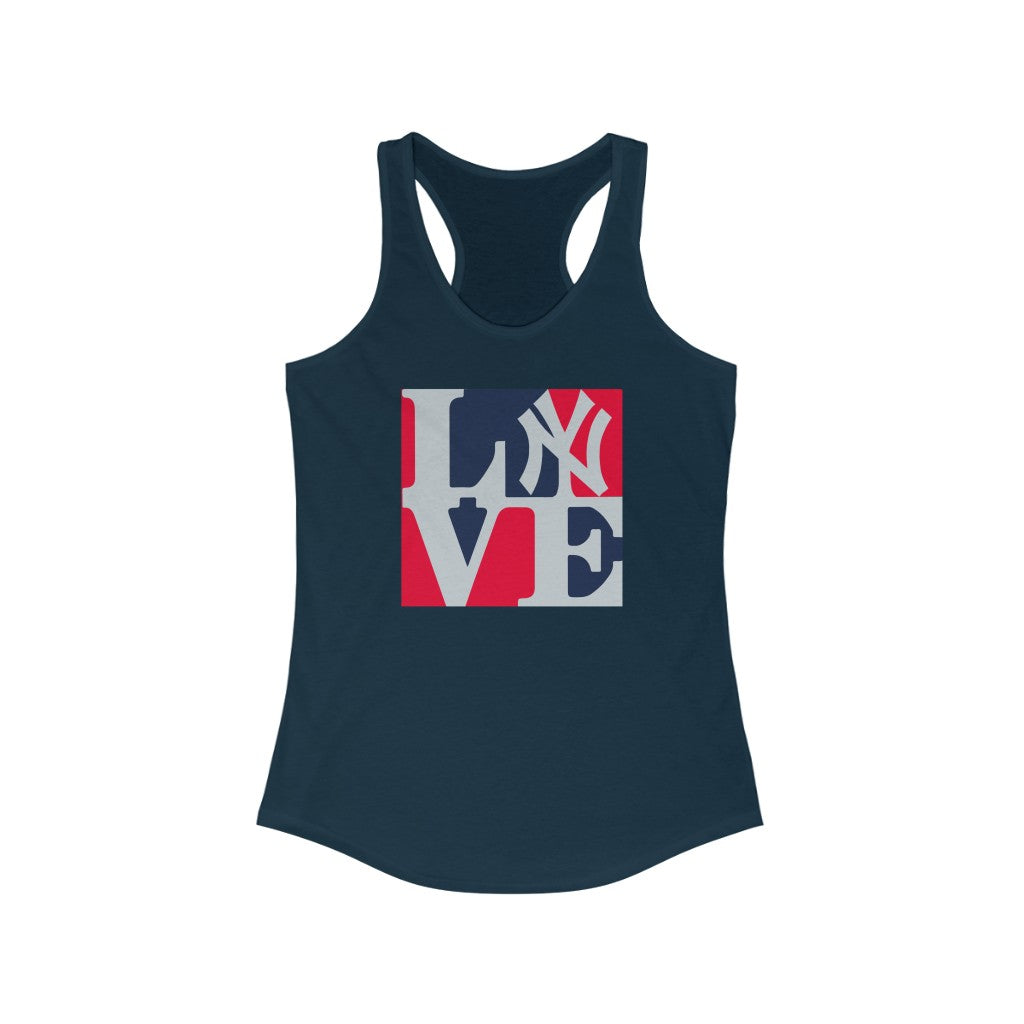 Yankees Love - Women's Racerback Tank