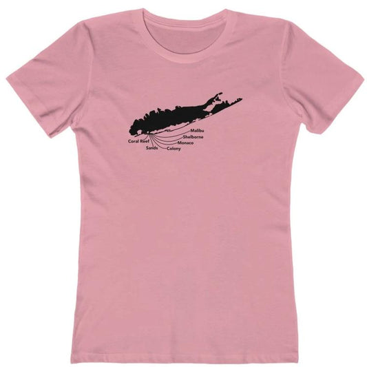Lido Beach Clubs Women's T-shirt