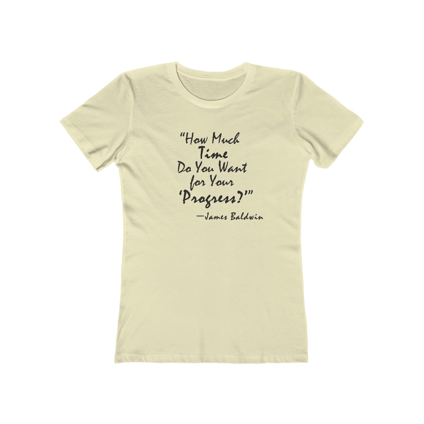 James Baldwin "Progress" - Women's T-Shirt