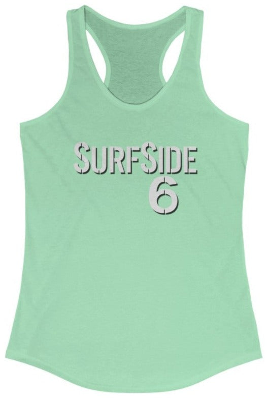SurfSide 6 - Retro 1960s TV - Women's Racerback Tank