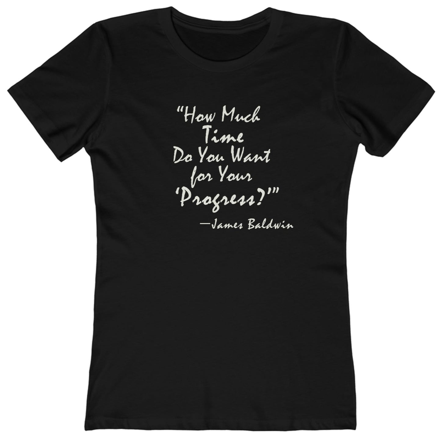 James Baldwin "Progress" - Women's T-Shirt