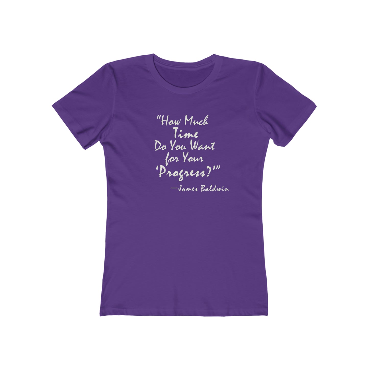 James Baldwin "Progress" - Women's T-Shirt