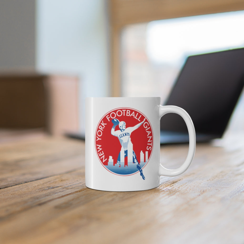 Classic New York Giants Football - Ceramic Mug 11oz