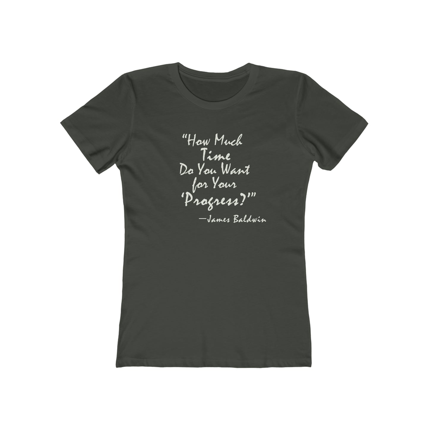 James Baldwin "Progress" - Women's T-Shirt