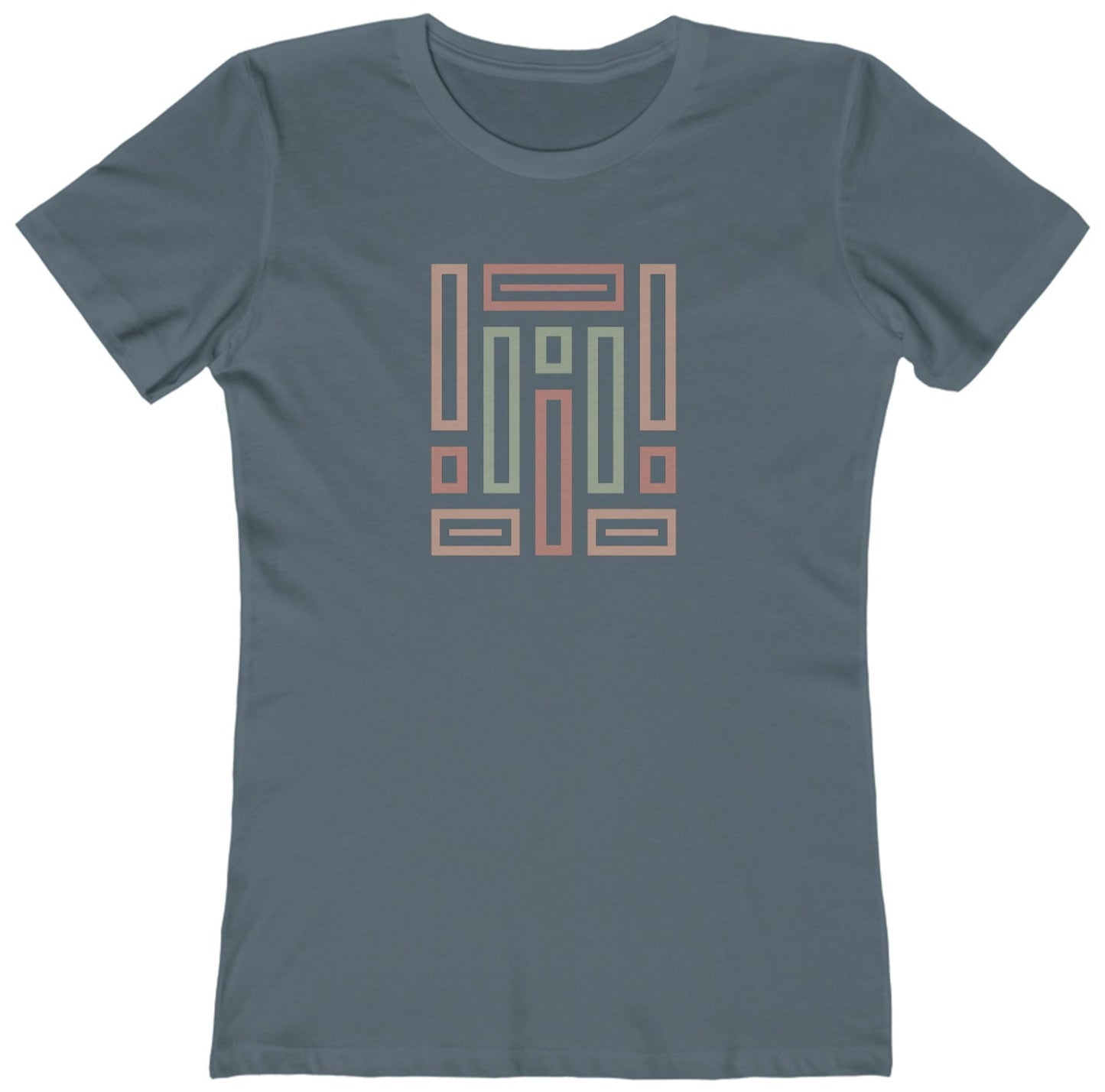 Open Rectangles - Original Graphic Women's T-Shirt