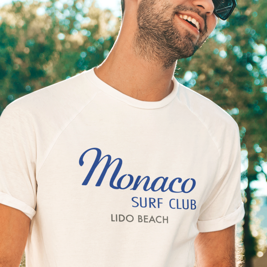 Monaco Surf Club - Lido Beach - Unisex T-Shirt