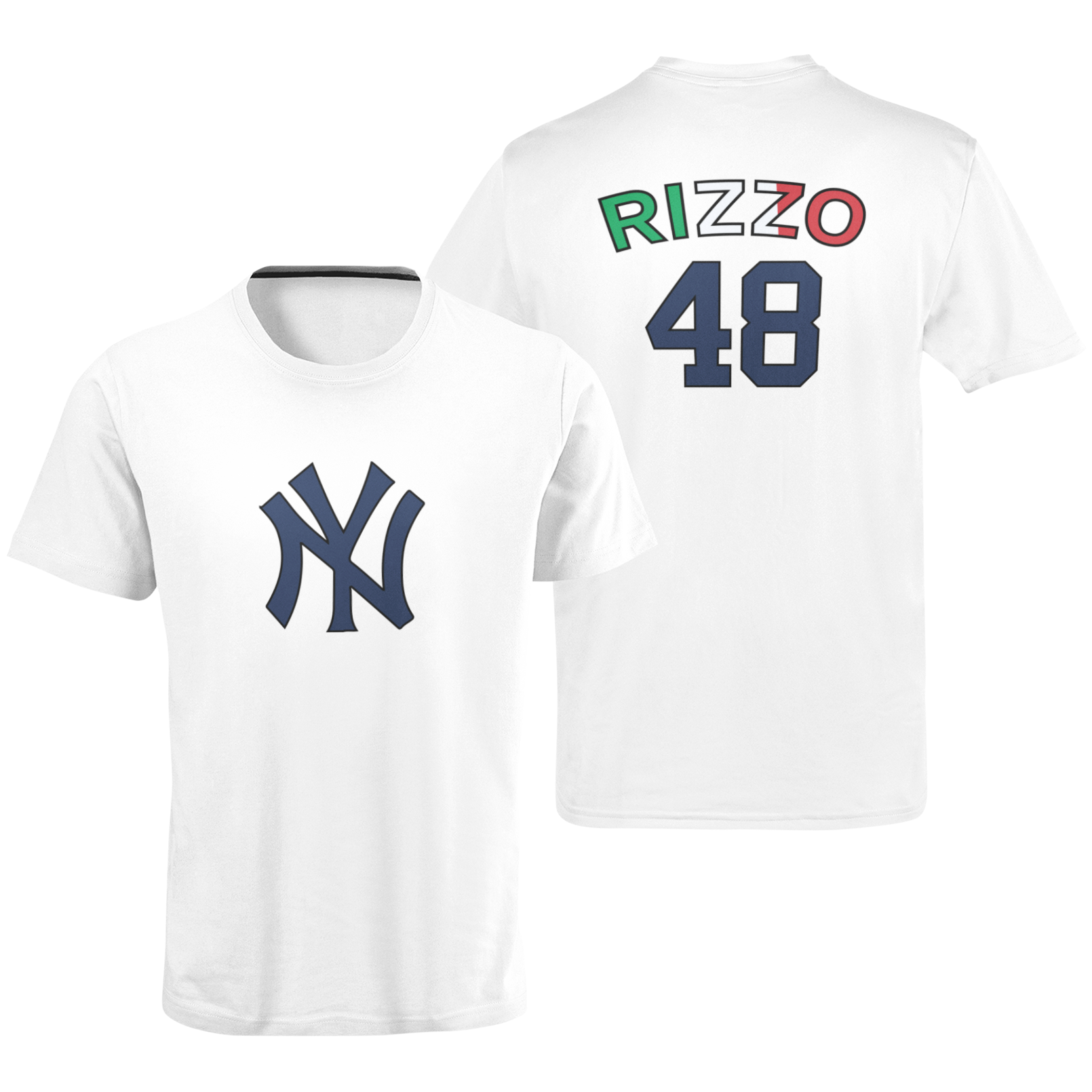 Anthony Rizzo - Unisex T-Shirt (front and back) – Wearing It Well Shop