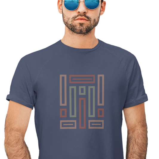 Open Rectangles - Original Graphic Unisex T-Shirt