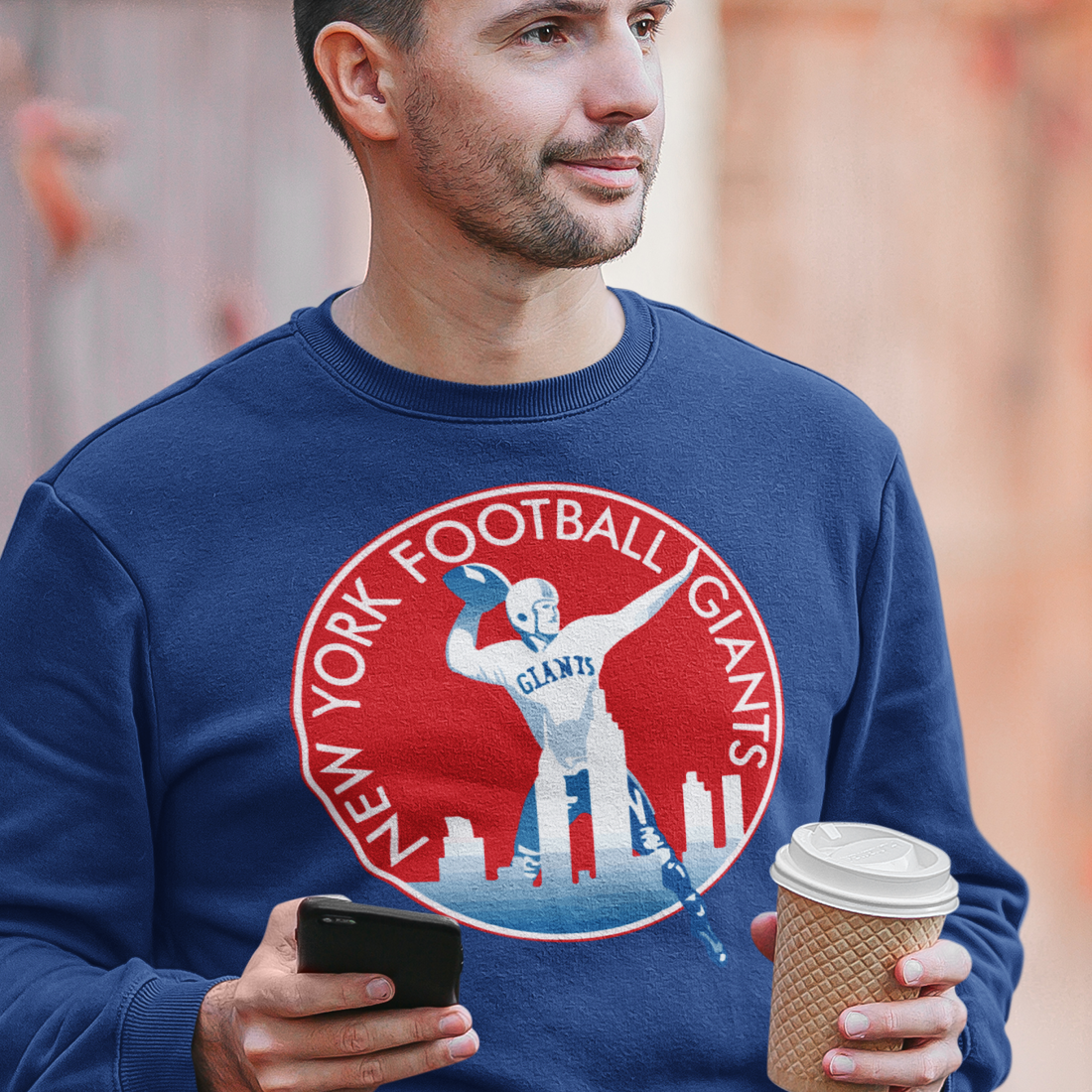 Throwback New York Football Giants - Unisex Sweatshirt