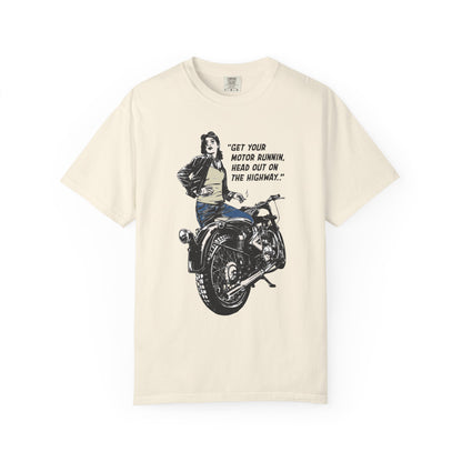 Born to be Wild T-Shirt Motorcycle Tee Unisex