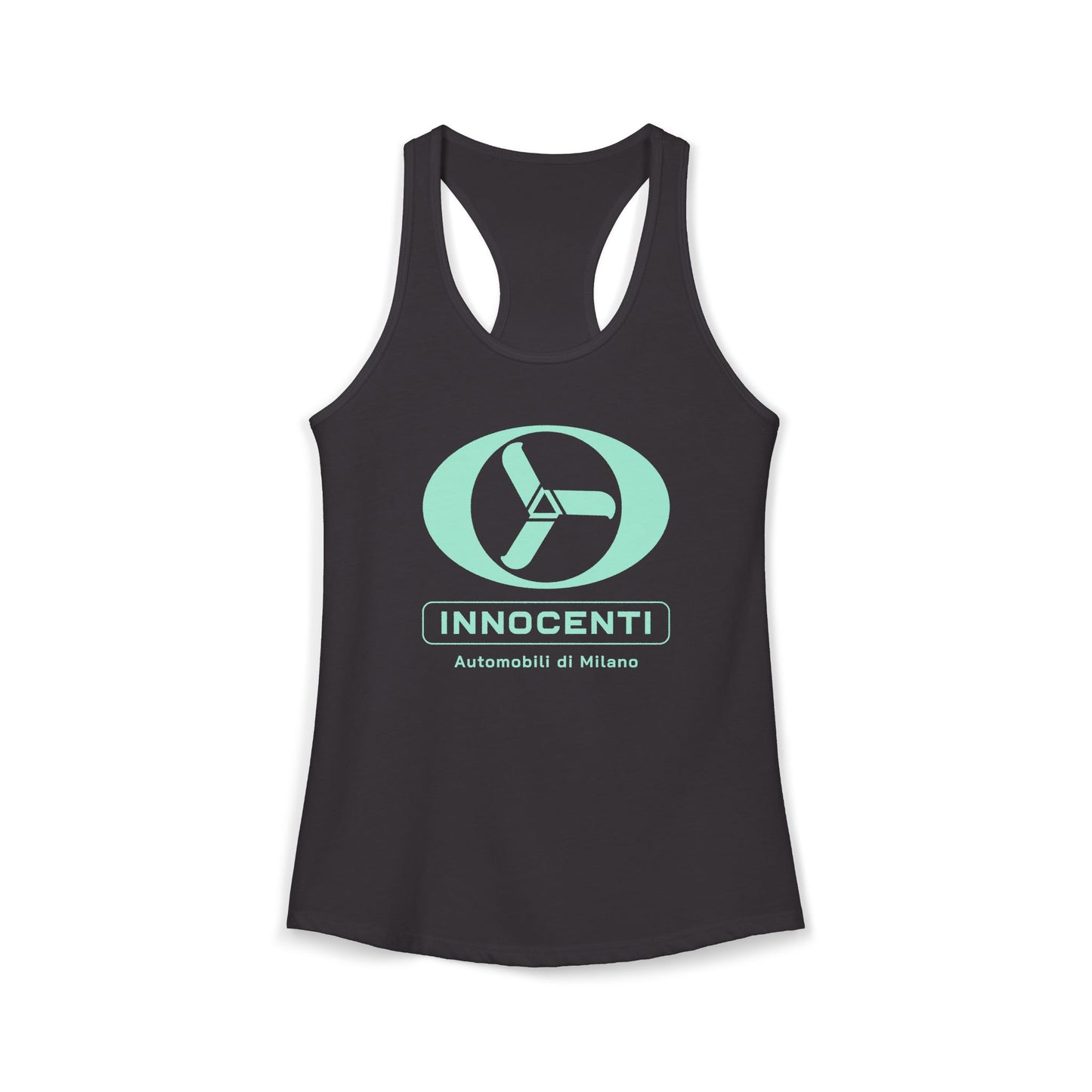 Innocenti Tank Top Classic Italian Car Women's Racerback