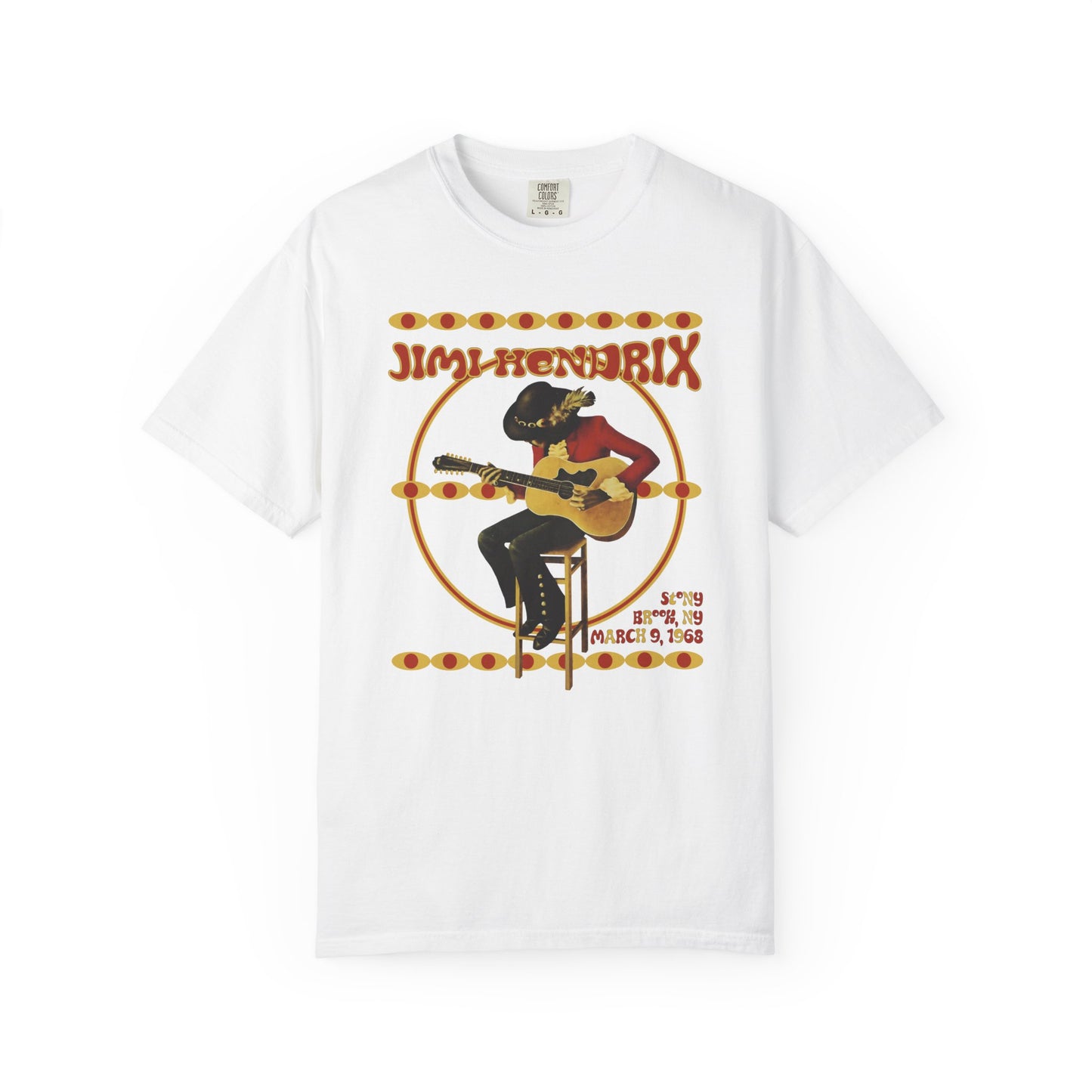 Jimi Hendrix at Stony Brook Unisex T-Shirt