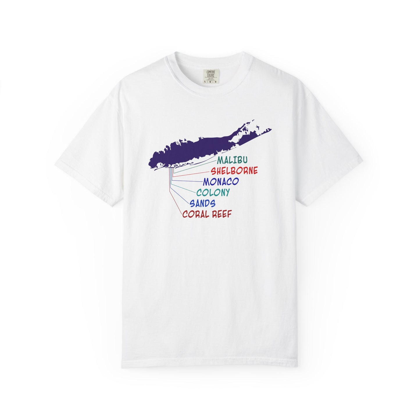 Lido Beach Clubs Unisex T-Shirt