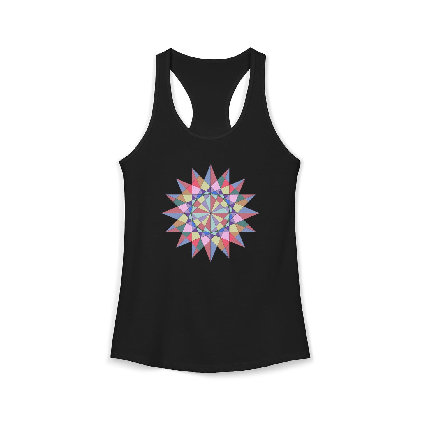 Odd Symmetry Original Graphic Women's Racerback Tank