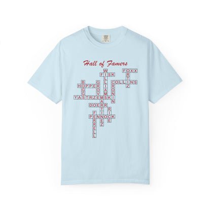 Boston Red Sox Hall of Famers Crossword Unisex T-Shirt