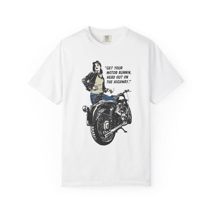 Born to be Wild T-Shirt Motorcycle Tee Unisex