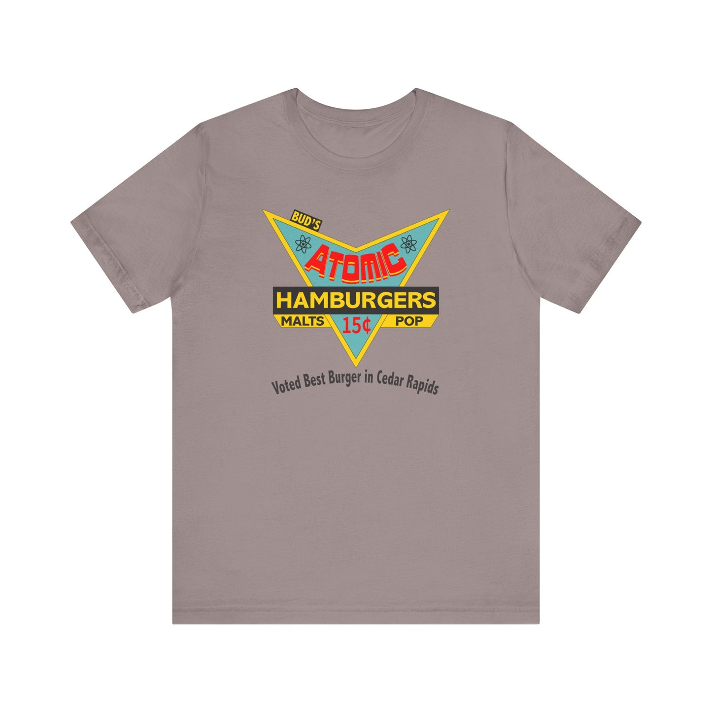 Atomic Hamburger Retro Sign Unisex T-Shirt